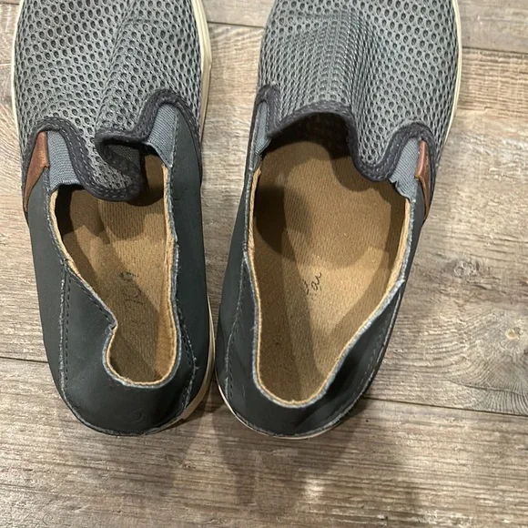 Oulkai Pehuea gray slip on shoes - Picture 7 of 8